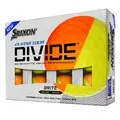 Srixon Q-Star Tour Divide Yellow/Orange Golf Balls 